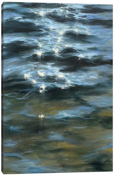 Sun-Kissed Canvas Art Print - Water Art