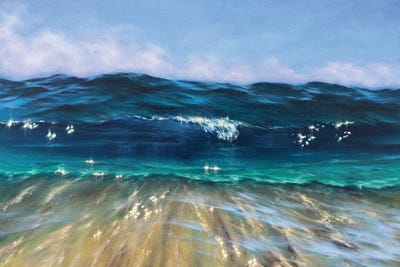 Ocean's Spell by Alesia Yeremeyeva framed wall art