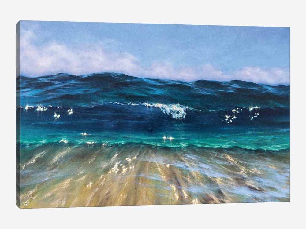 Ocean's Spell by Alesia Yeremeyeva 1-piece Canvas Wall Art