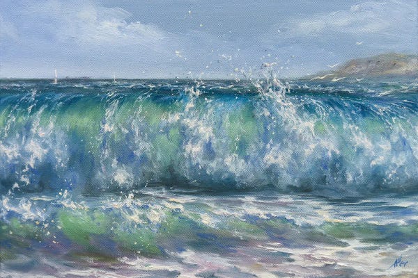 Alesia Yeremeyeva: Gentle Sea Breeze by Alesia Yeremeyeva