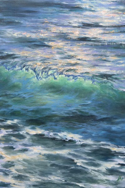 Morning Swim by Alesia Yeremeyeva framed wall art