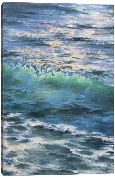 Morning Swim Canvas Art Print