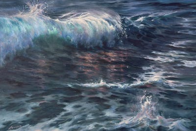 Afternoon Surf by Alesia Yeremeyeva framed wall art