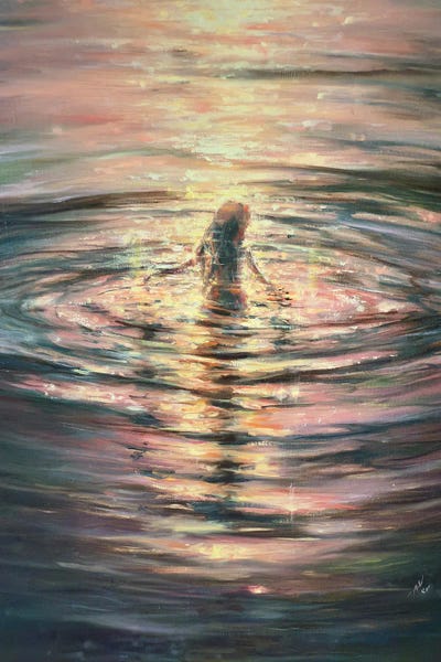 Collecting Stardust by Alesia Yeremeyeva framed wall art