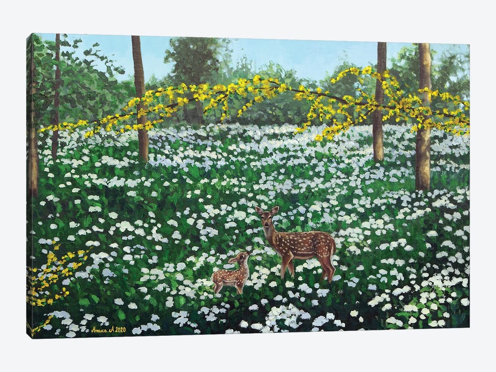 Forest Meadow by Agnieszka Turek 1-piece Art Print