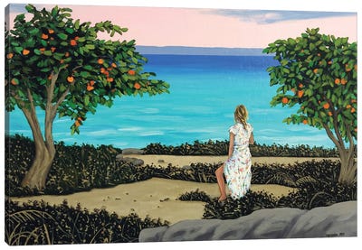 Oranges Canvas Art Print - Agnieszka Turek