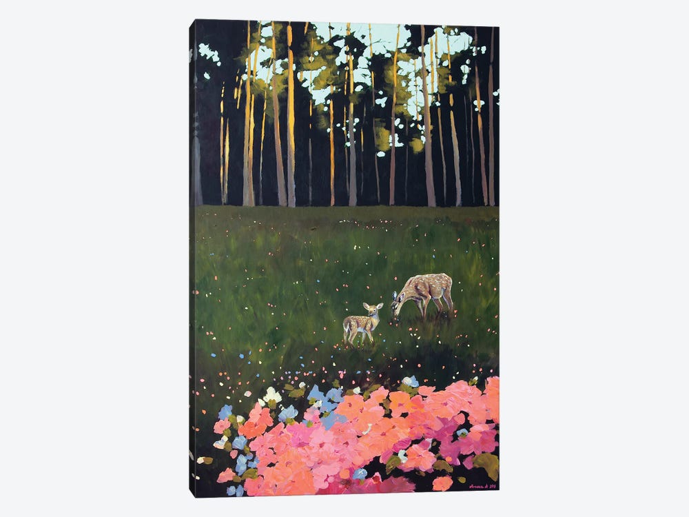 Spring Forest by Agnieszka Turek 1-piece Canvas Art Print