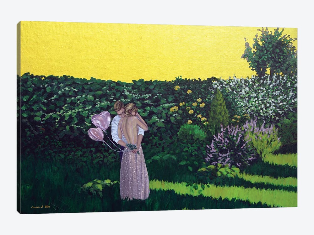 Love Is The Warmest Color by Agnieszka Turek 1-piece Canvas Wall Art