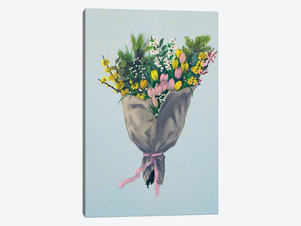 Flowers For Someone Special II by Agnieszka Turek 1-piece Canvas Wall Art