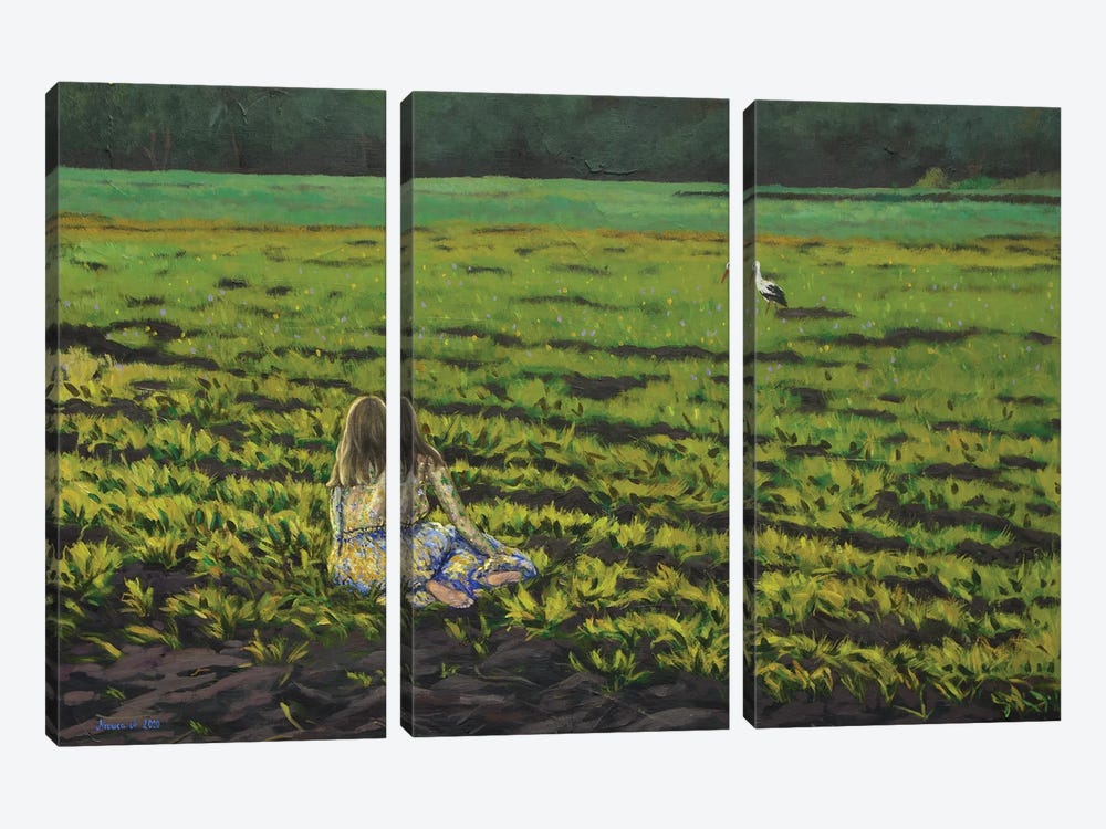Spring by Agnieszka Turek 3-piece Canvas Print