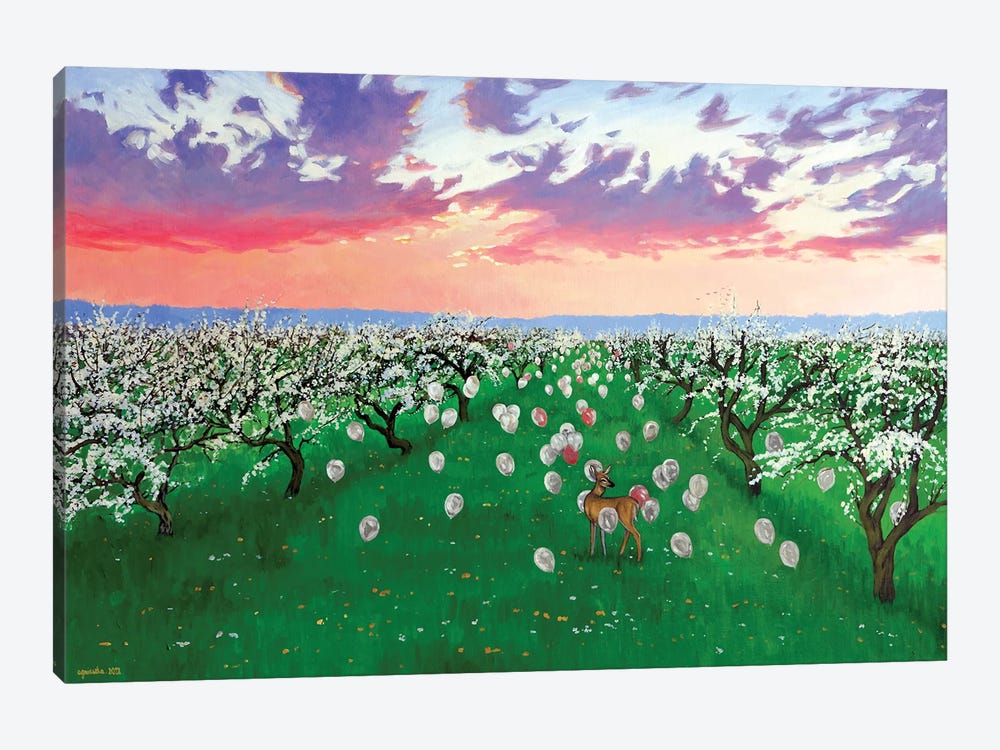 Spring Orchard by Agnieszka Turek 1-piece Art Print