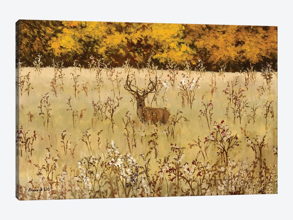 Autumn Deer by Agnieszka Turek 1-piece Art Print