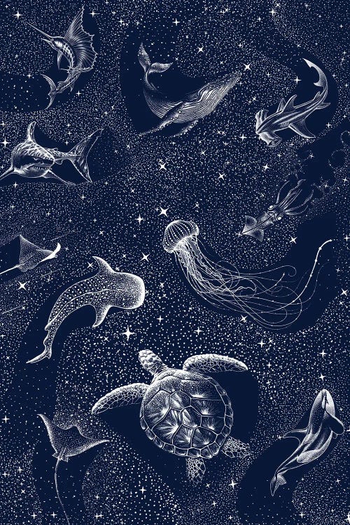 Cosmic Ocean by Aliriza Cakir wall art