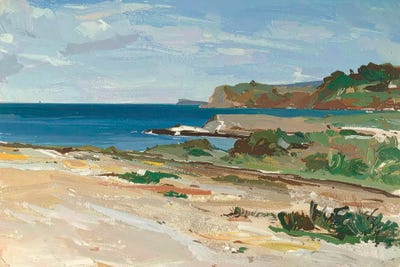 Canvas Print: Along The Shore I by Alonza Saunders - thumbnail