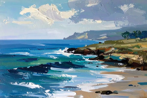 Alonza Saunders: Sky To Sea II by Alonza Saunders