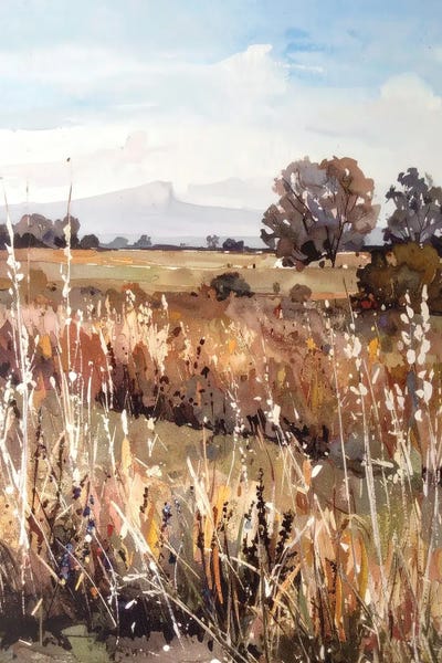 Canvas Print: Peaceful Meadow II by Alonza Saunders - thumbnail