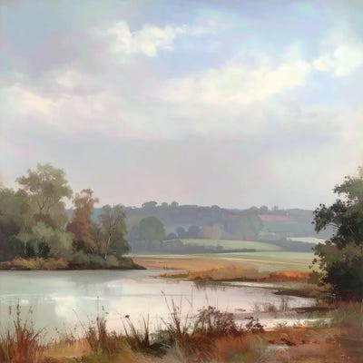 Canvas Print: Riverside Grove II by Alonza Saunders - thumbnail