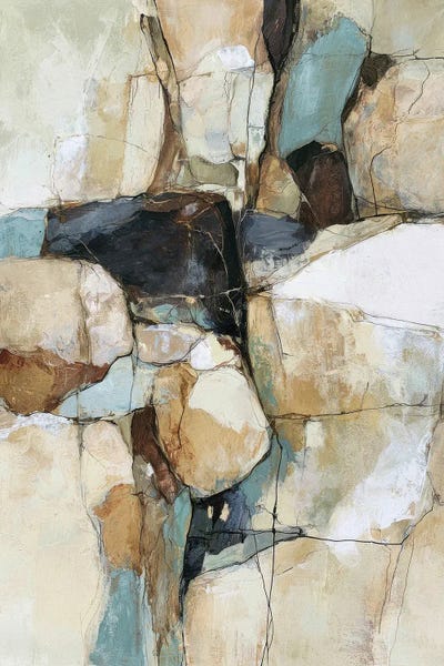 Alonza Saunders - Canvas Prints: Stone Harmony I by Alonza Saunders