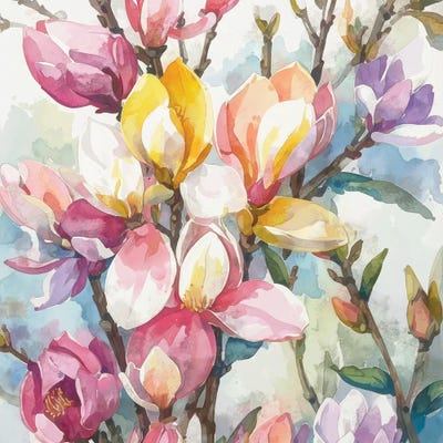 Alonza Saunders - Canvas Prints: Delicate Elegance III by Alonza Saunders