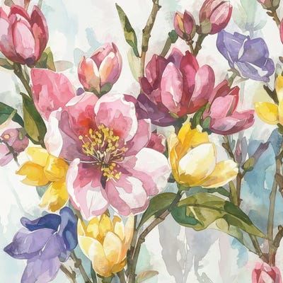Alonza Saunders - Canvas Prints: Delicate Elegance IV by Alonza Saunders
