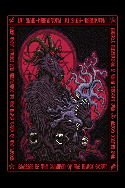 Demons: Black Goat Icon by Azhmodai