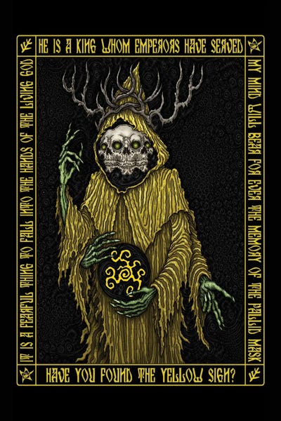 Demons: Hastur Icon I by Azhmodai