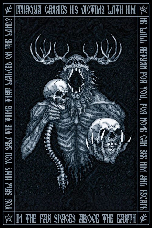 Ithaqua Icon by Azhmodai wall art