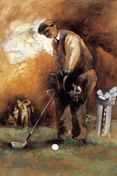 Golf: At The Tee by Roya Azim