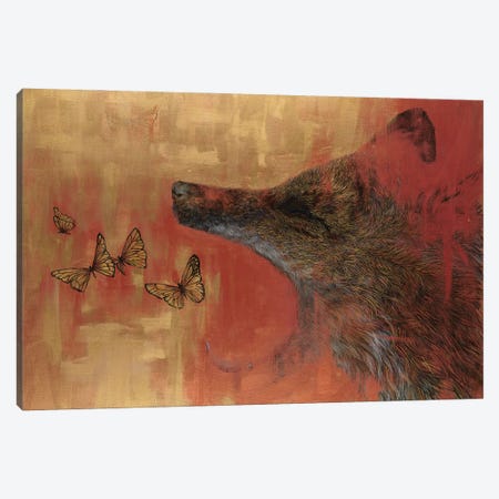 Exhale Canvas Print #AZM22} by Aliza and Her Monsters Art Print