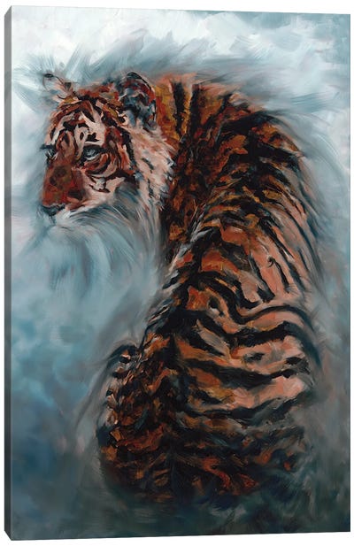 Ruth Canvas Art Print - Tiger Art