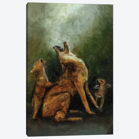 The Calling Canvas Print #AZM53} by Aliza and Her Monsters Canvas Wall Art