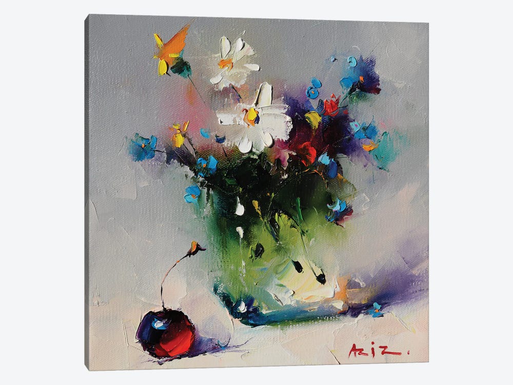 Bouquet by Aziz Sulaimanov 1-piece Canvas Art