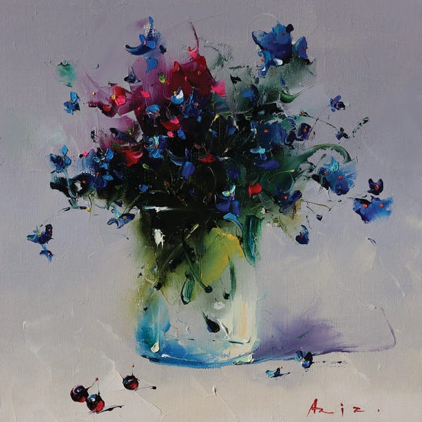 Aziz Sulaimanov: Bouquet And Berries by Aziz Sulaimanov