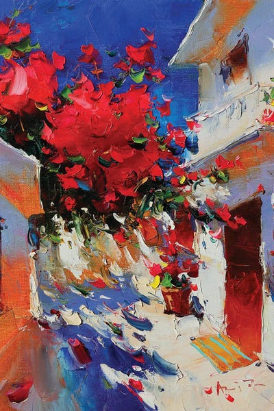 Aziz Sulaimanov: Sunny Street by Aziz Sulaimanov