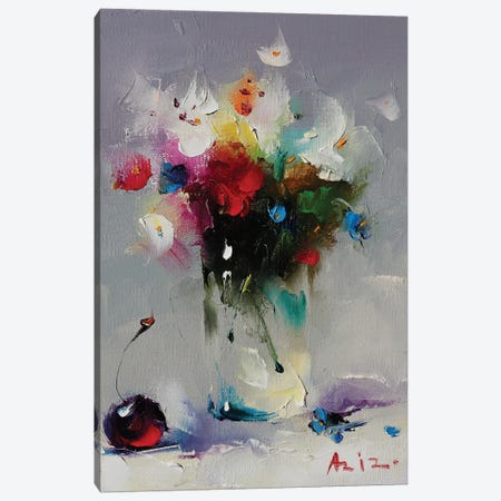 Bouquet Of Flowers Canvas Print #AZS29} by Aziz Sulaimanov Canvas Print