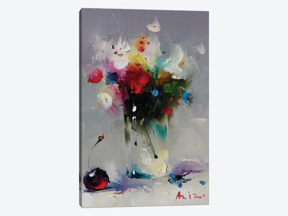 Bouquet Of Flowers by Aziz Sulaimanov 1-piece Art Print