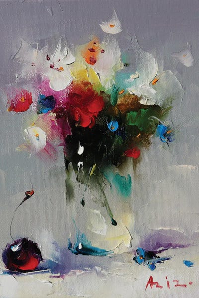 Aziz Sulaimanov: Bouquet Of Flowers by Aziz Sulaimanov