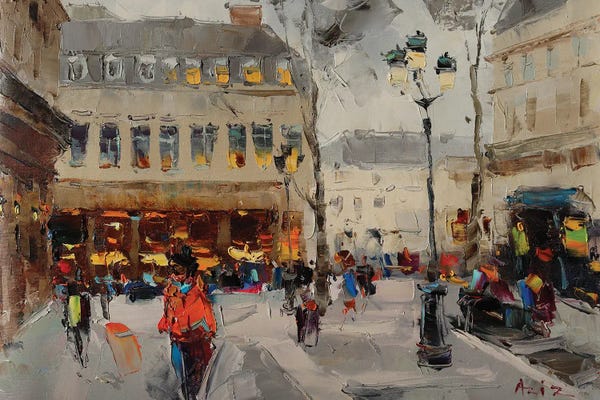 Artistic Travels: Rue Saint Honoré In Paris by Aziz Sulaimanov