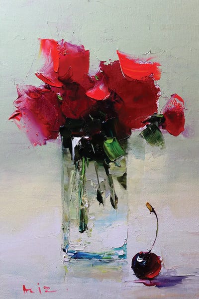 An Ode To Objects: Bouquet And Cherry by Aziz Sulaimanov
