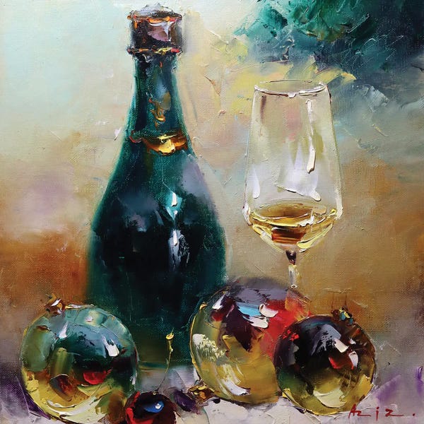 Aziz Sulaimanov: New Year's Still Life by Aziz Sulaimanov