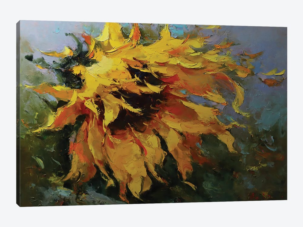 Sunflower by Aziz Sulaimanov 1-piece Canvas Art
