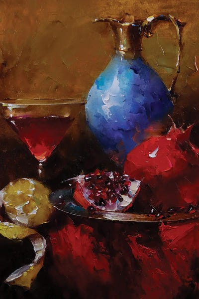 An Ode To Objects: Pomegranate Juice by Aziz Sulaimanov