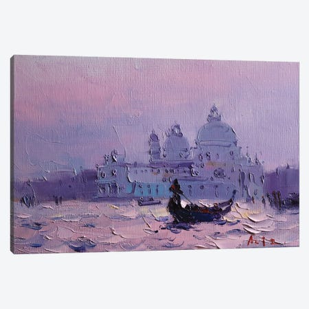 Morning In Venice Canvas Print #AZS64} by Aziz Sulaimanov Canvas Art