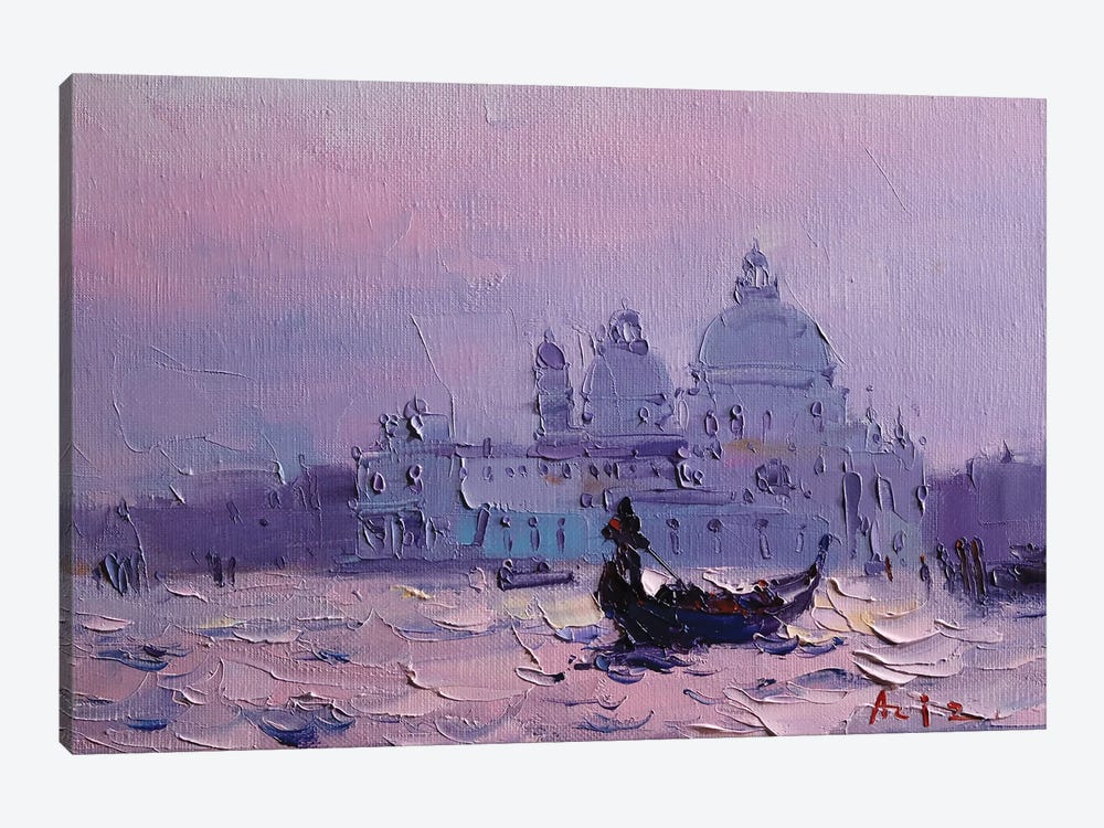 Morning In Venice by Aziz Sulaimanov 1-piece Canvas Art