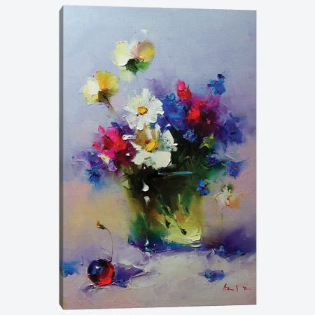 Cherry And Bouquet Canvas Print #AZS67} by Aziz Sulaimanov Canvas Art