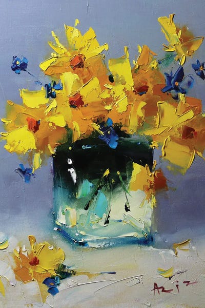 Sunny Bouquet by Aziz Sulaimanov art print