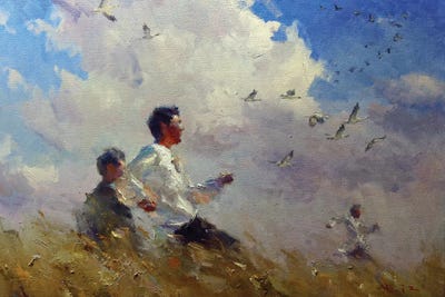 Dreaming Of Flying by Aziz Sulaimanov canvas print