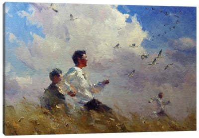 Dreaming Of Flying Canvas Art Print - Aziz Sulaimanov