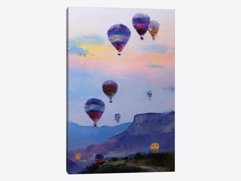 Balloon Flight by Aziz Sulaimanov 1-piece Canvas Art Print