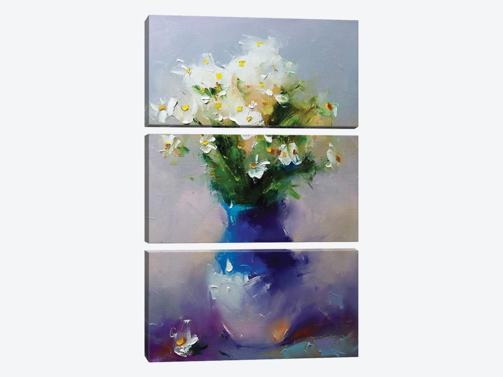 White Dream by Aziz Sulaimanov 3-piece Canvas Wall Art